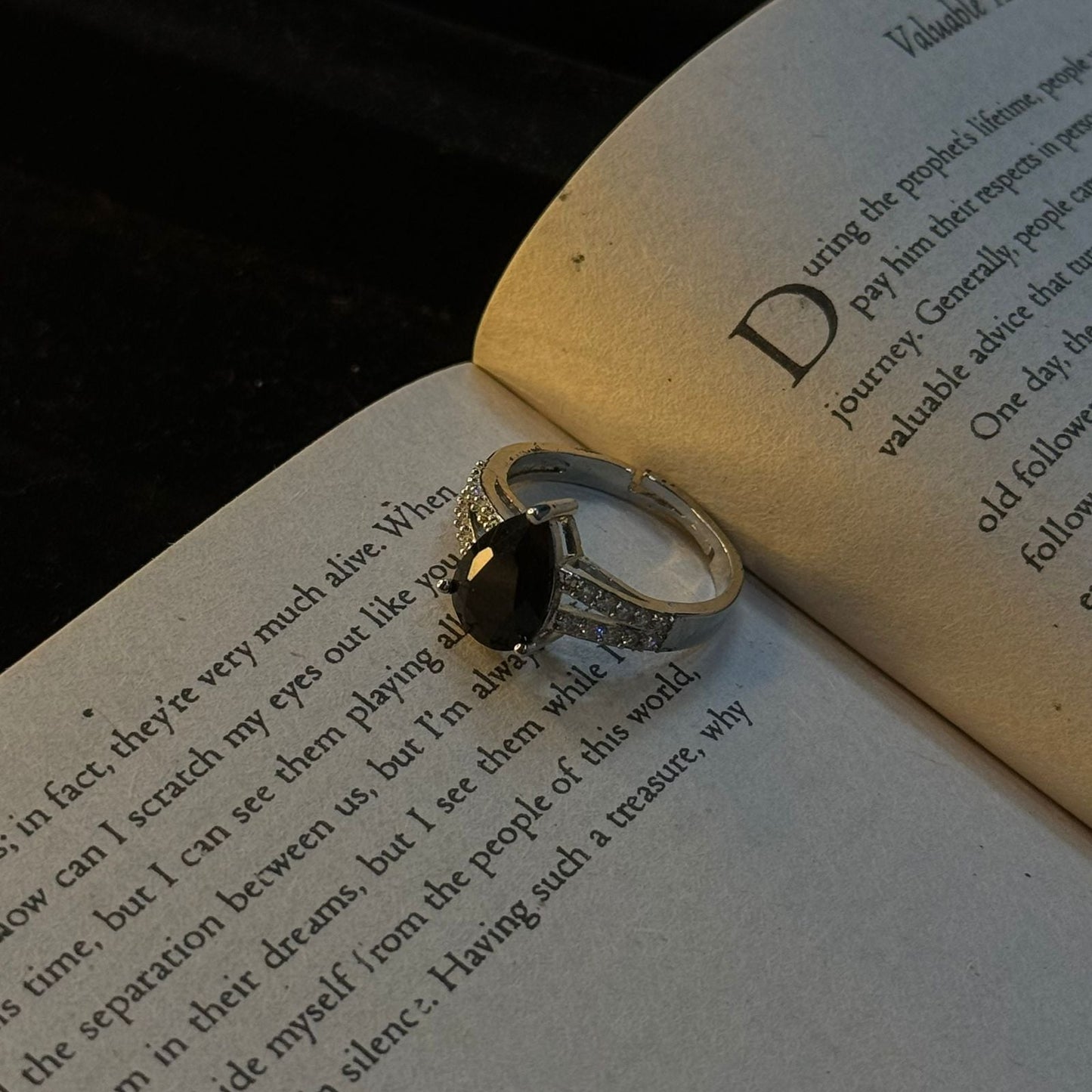 Pear Cut Ring