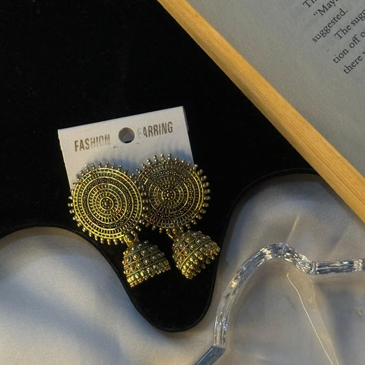 Antique Circle Dangler Jhumka