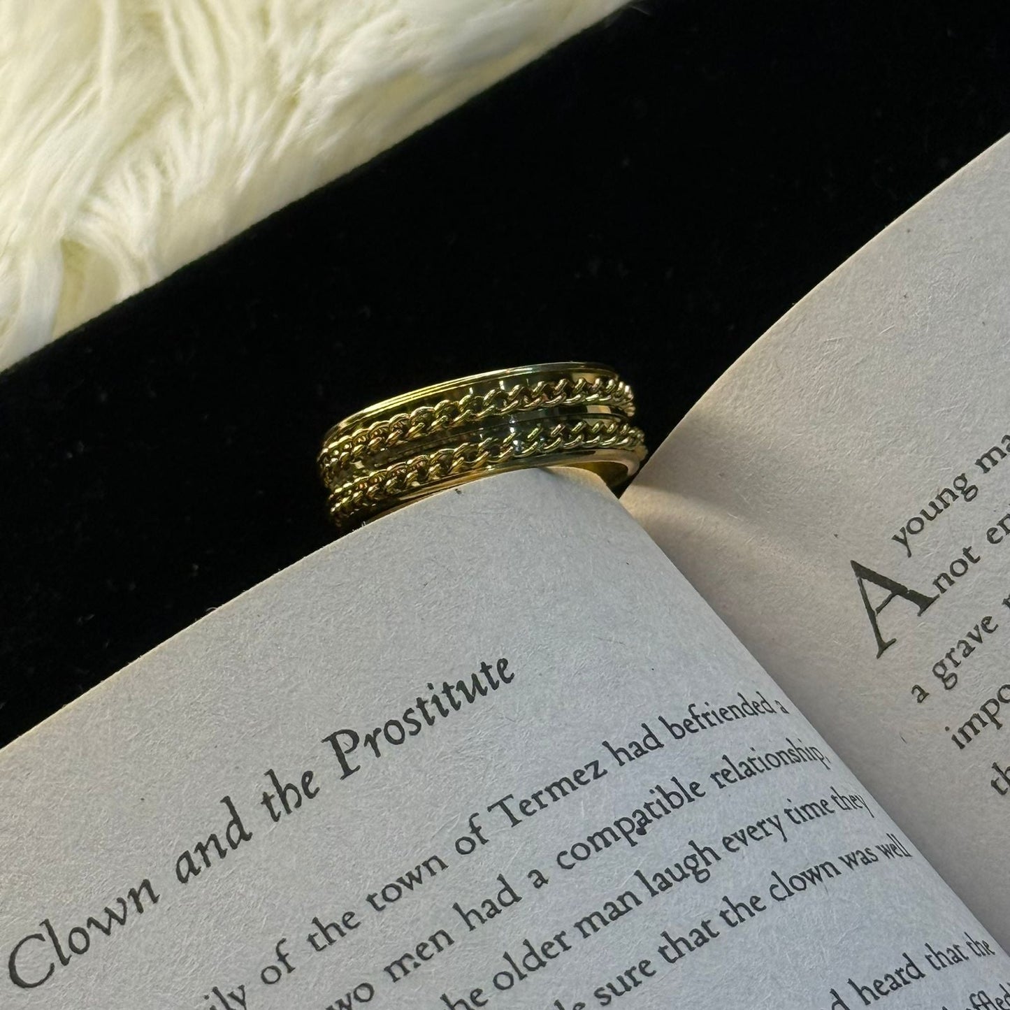 Golden Fidget Ring