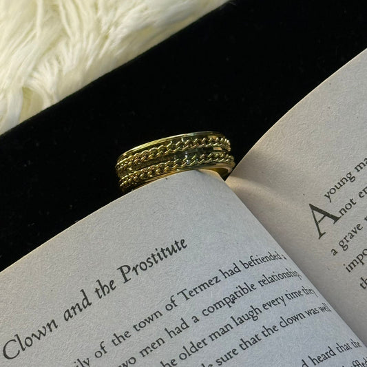 Golden Fidget Ring