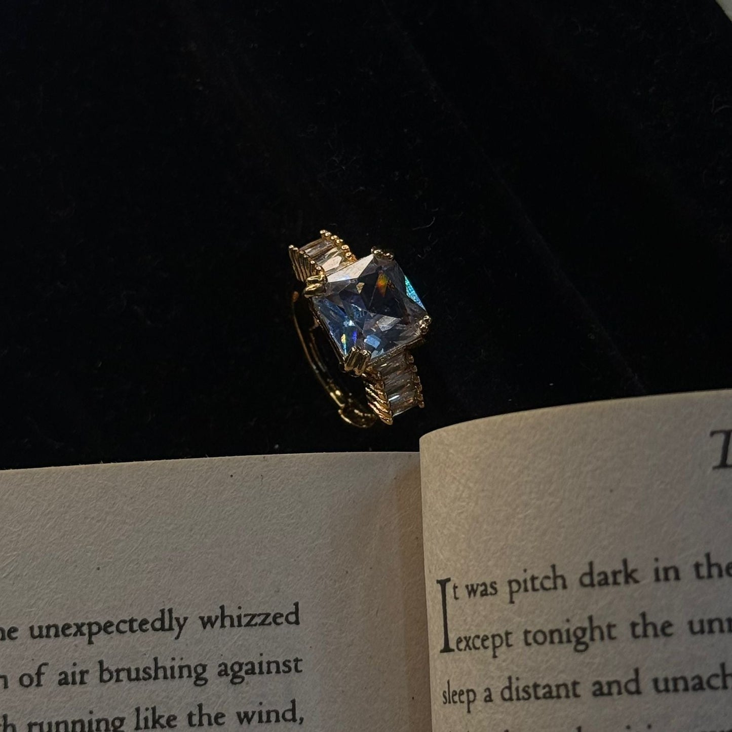Square Shaped Ring