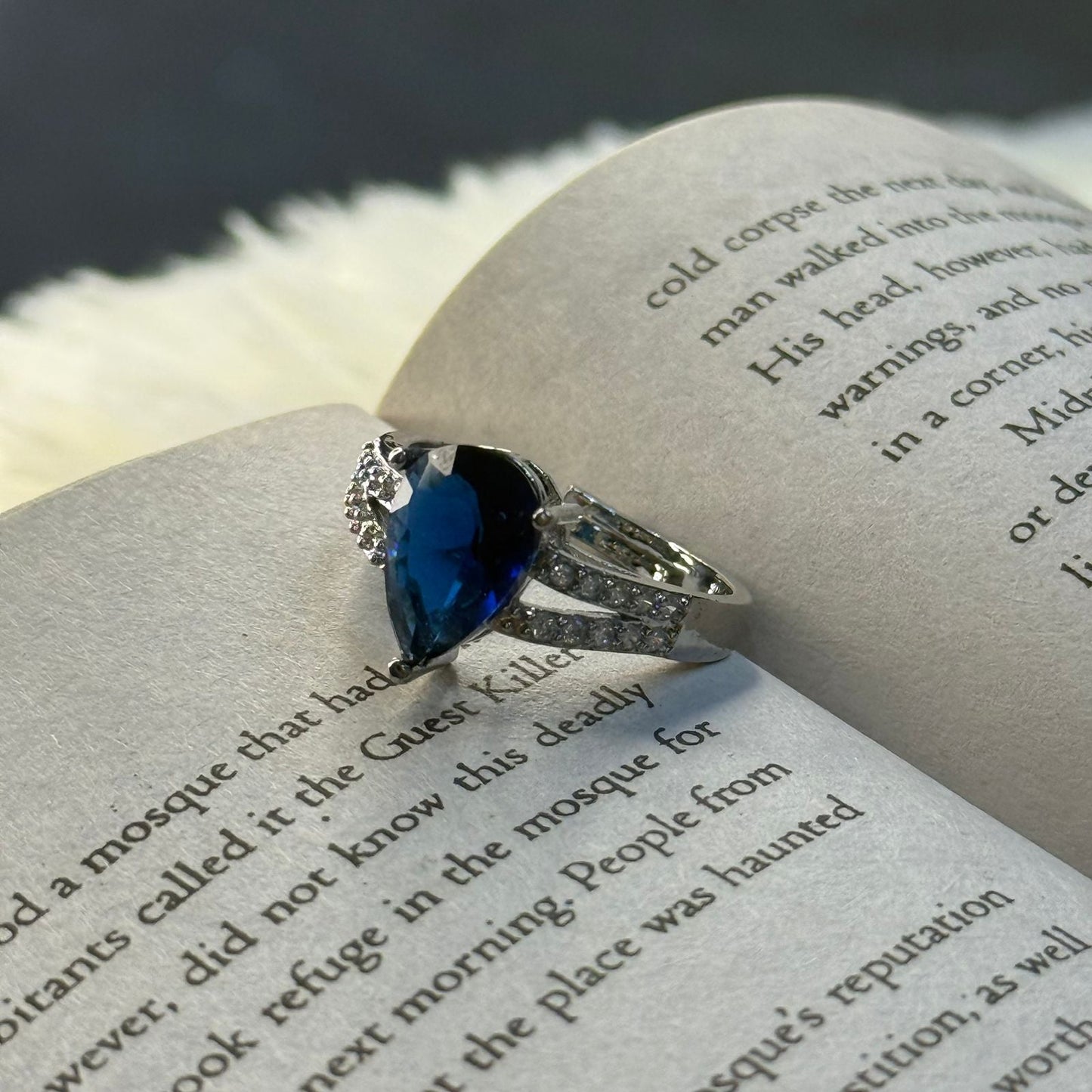 Pear Cut Ring