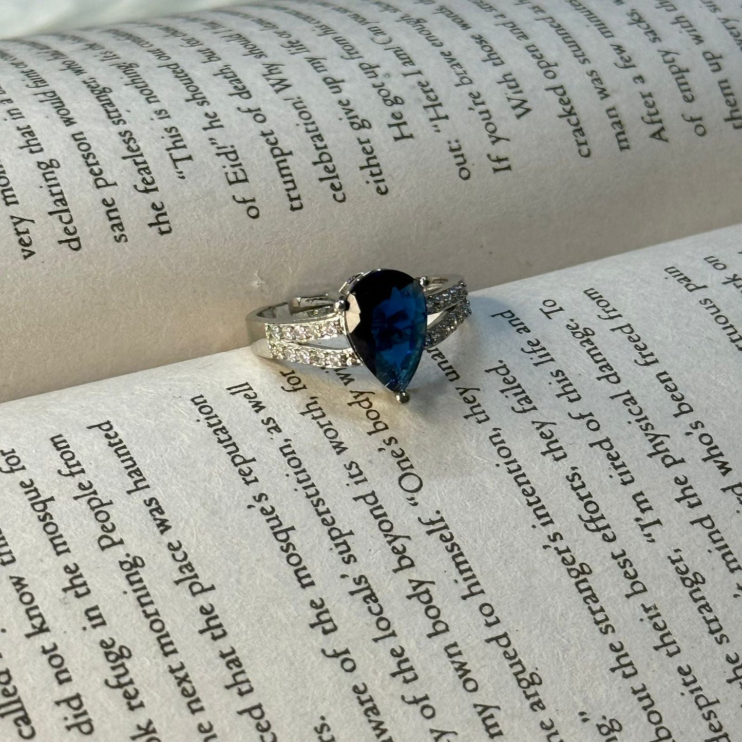 Pear Cut Ring