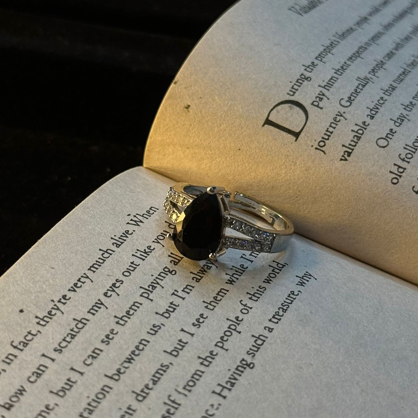 Pear Cut Ring