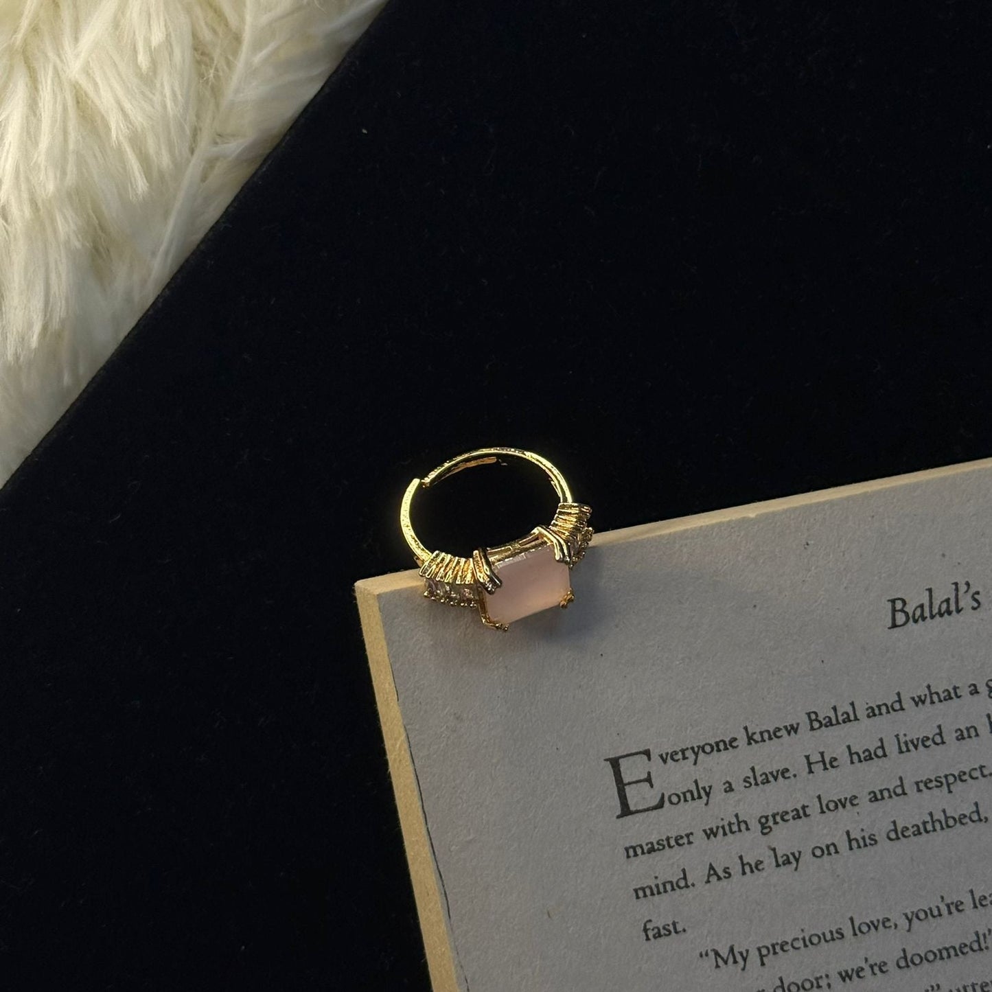 Square Shaped Ring
