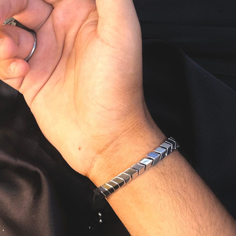 Arrow Hermitite Stone Bracelet Unisex