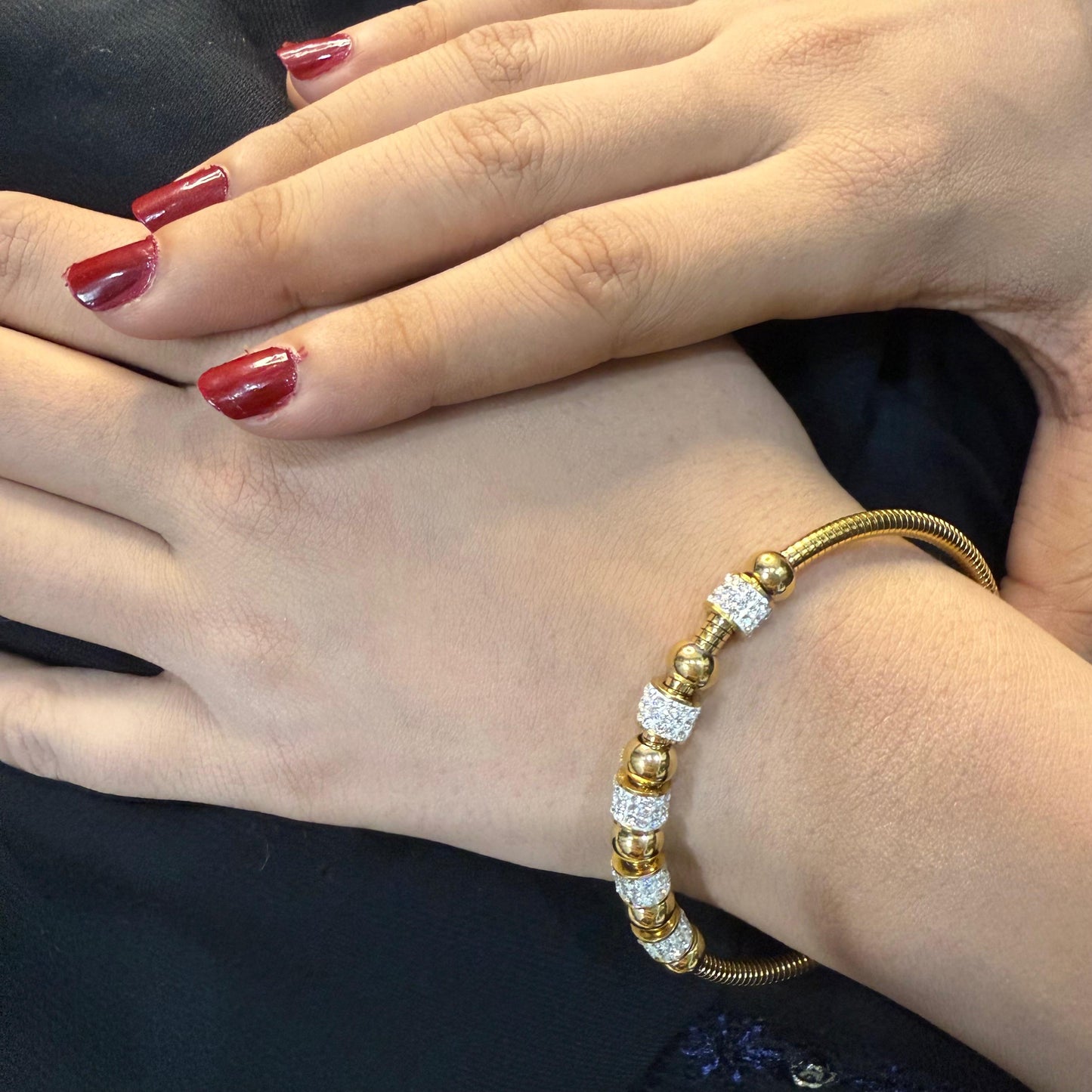 Golden Barrel Bracelet