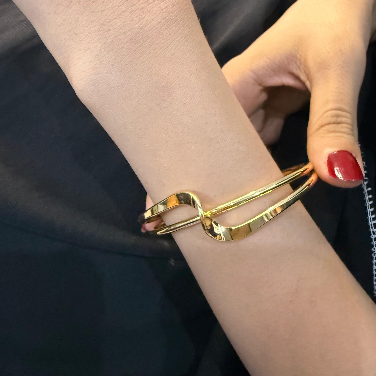 Swirl Cuff Bracelet