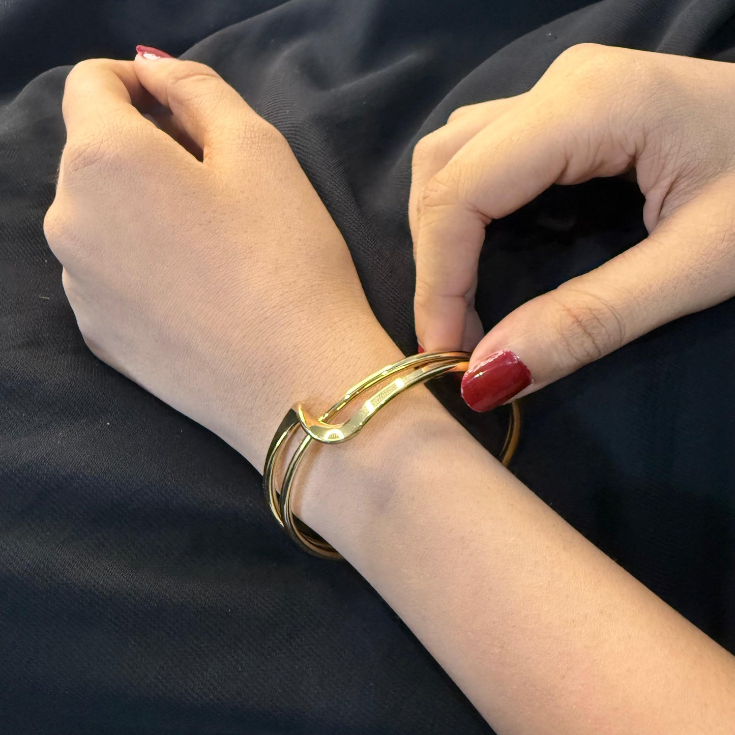 Swirl Cuff Bracelet
