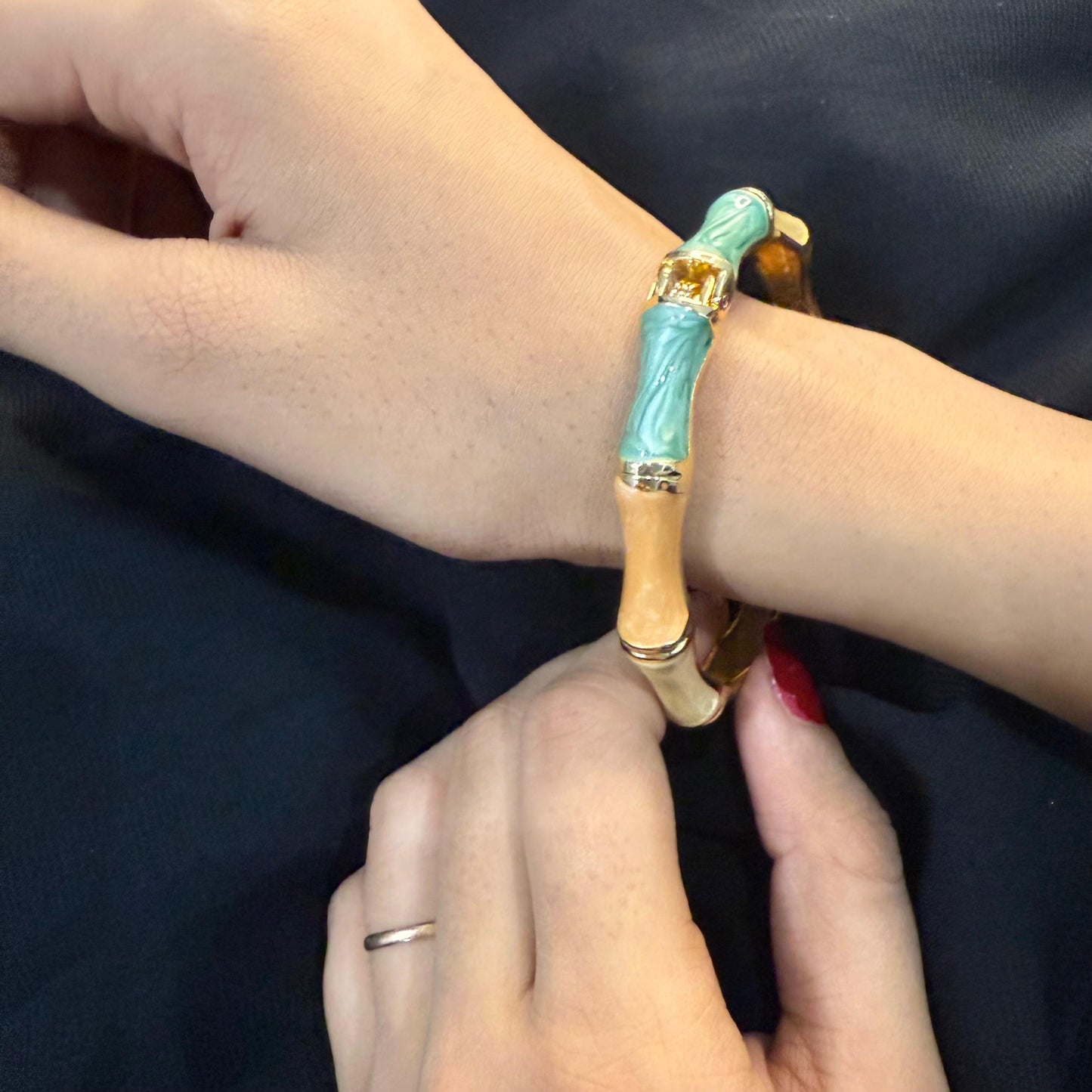 Bamboo Striped Bracelets