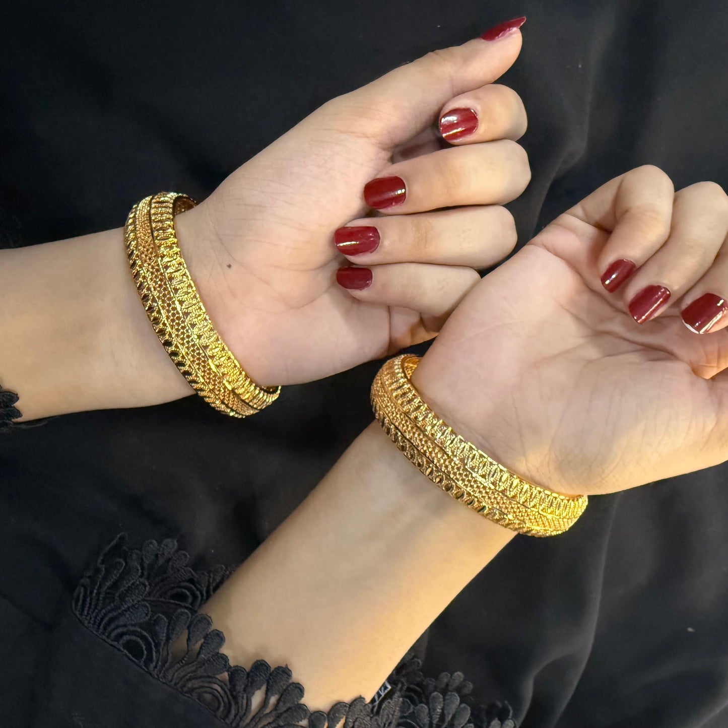 Steel Bangle Set