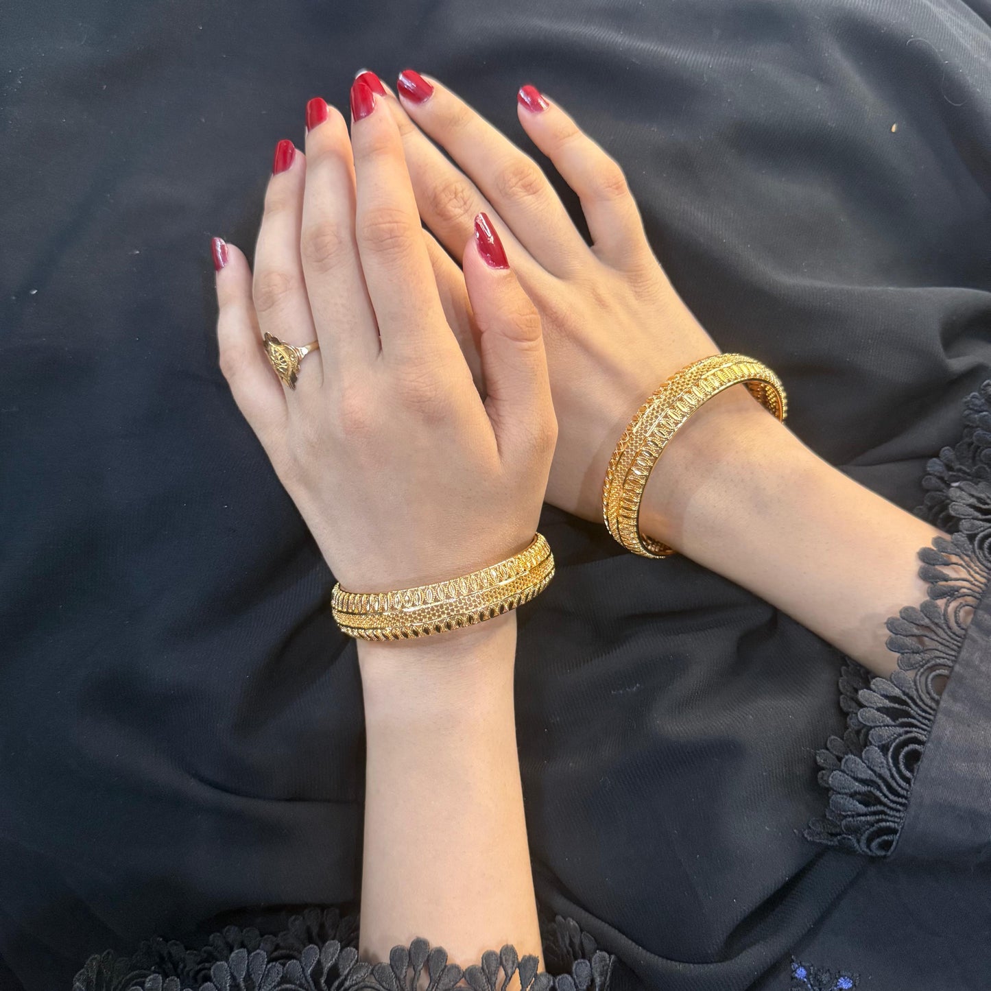 Steel Bangle Set