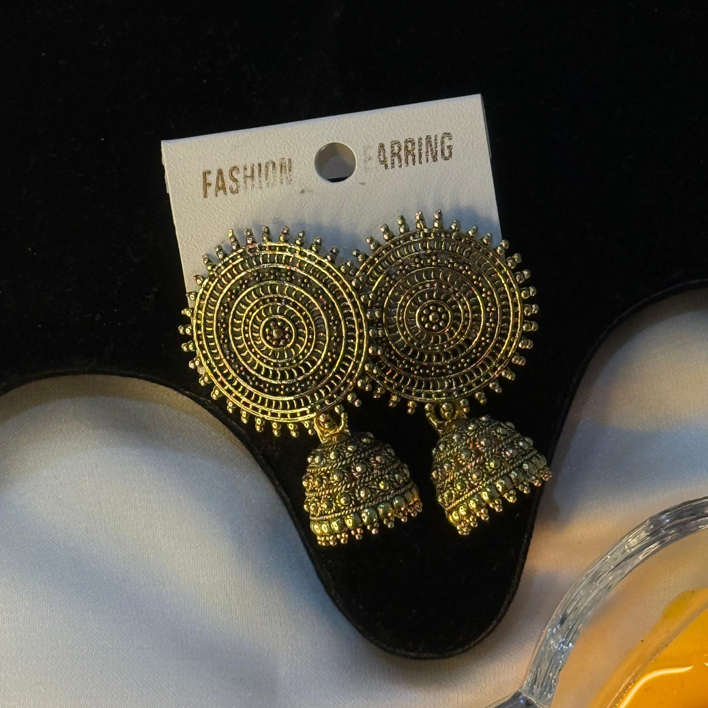 Antique Circle Dangler Jhumka
