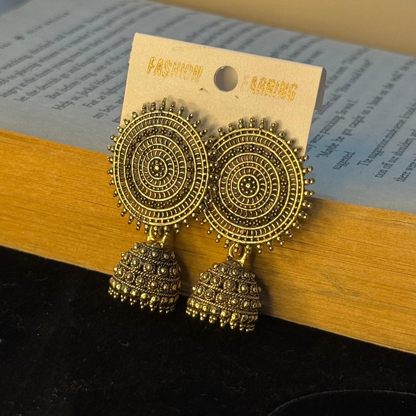 Antique Circle Dangler Jhumka