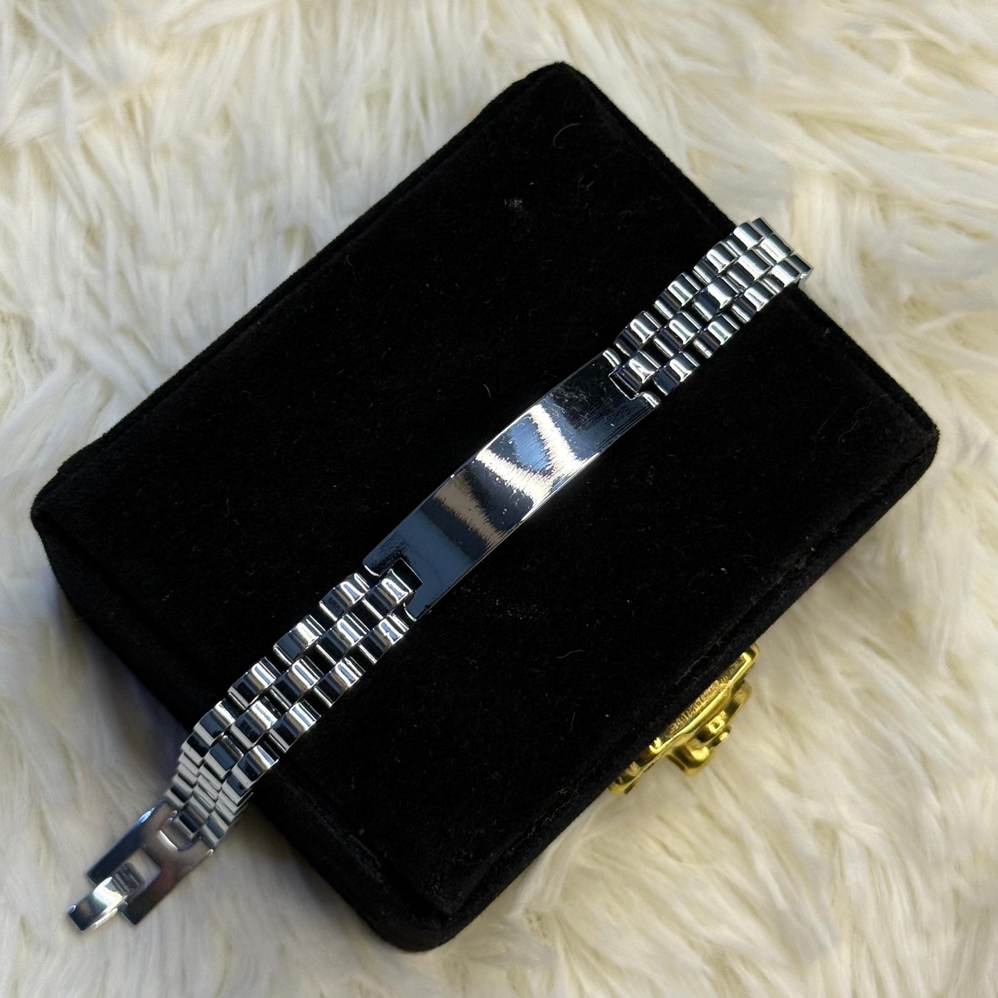 Sleek Steel Chain Unisex Bracelet
