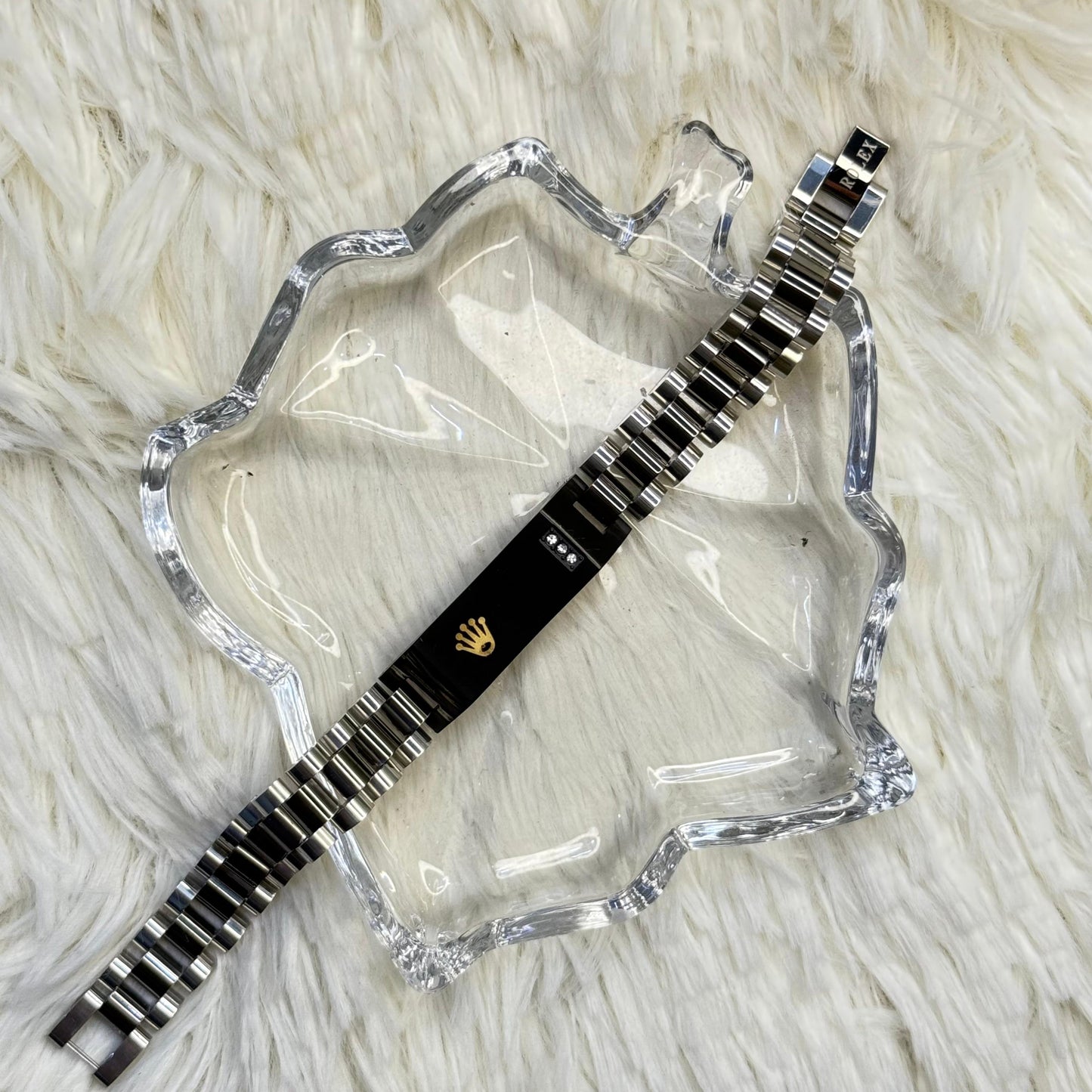 Rolex Steel Chain Bracelets