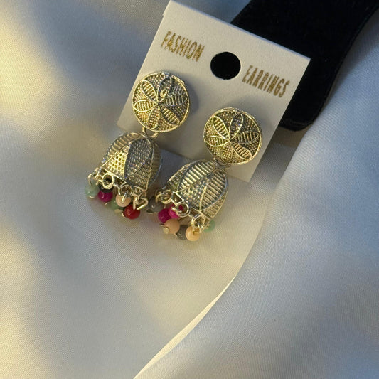 Indian Multi Pear Drop Jhumka